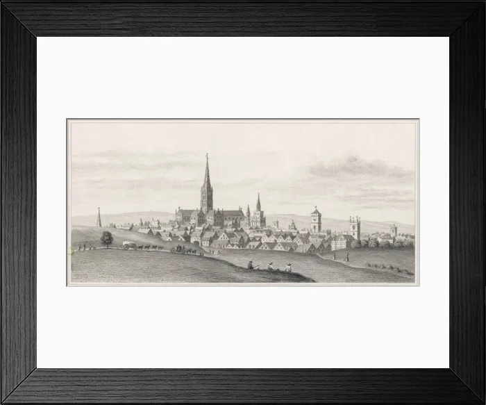 Framed Print : Salisbury, Wiltshire Framed Print : Salisbury, Wiltshire