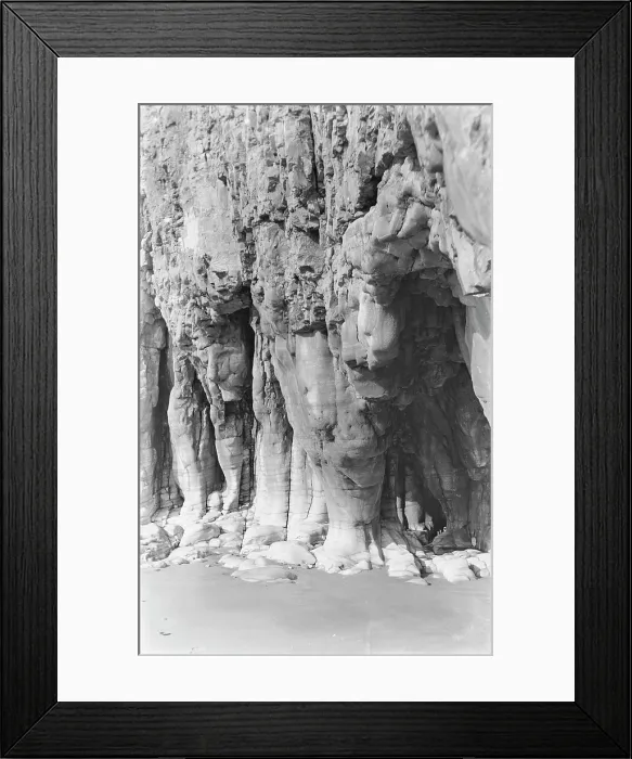 Framed Print : Coastal Rock Formations Framed Print : Coastal Rock Formations