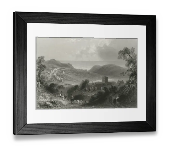 Framed Print : St Bees College, Cumbria