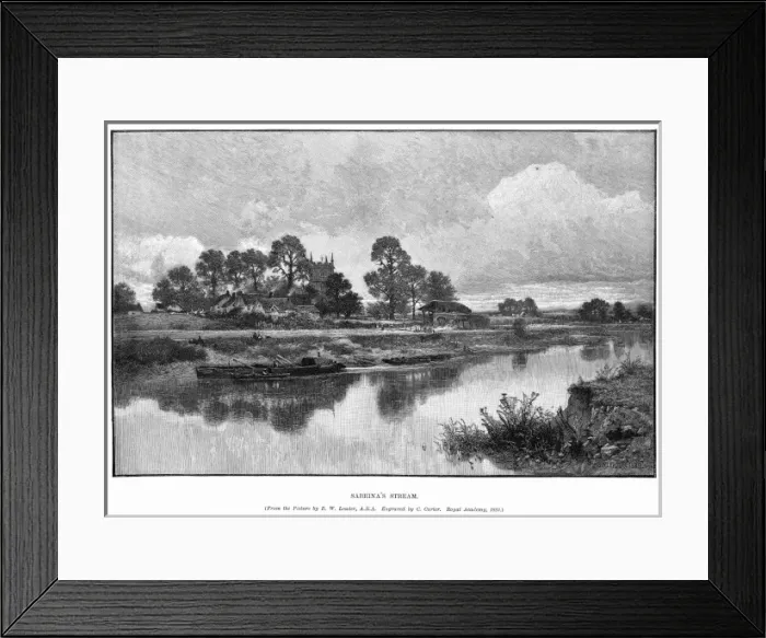 Framed Print : River Severn, UK Framed Print : River Severn, UK