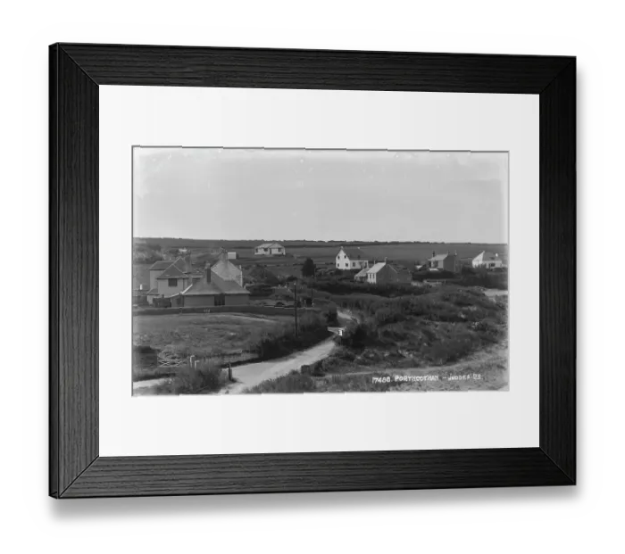 Framed Print : Scenic View of Porthcothan Framed Print : Scenic View of Porthcothan