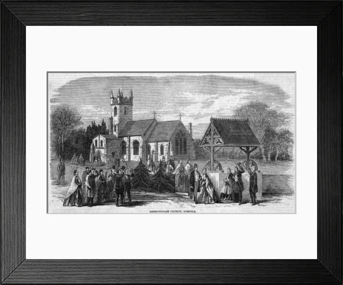 Framed Print : Sandringham Church, Norfolk Framed Print : Sandringham Church, Norfolk