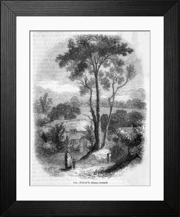 Framed Print : St Keynes Well, Cornwall Framed Print : St Keynes Well, Cornwall
