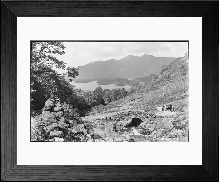 Framed Print : Serene Mountain Landscape Framed Print : Serene Mountain Landscape