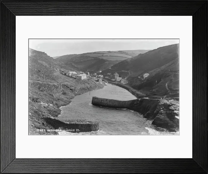 Framed Print : Boscastle Harbor Framed Print : Boscastle Harbor