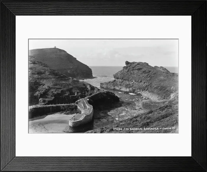 Framed Print : The Harbour, Boscastle Framed Print : The Harbour, Boscastle