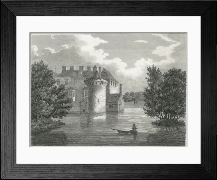 Framed Print : Scotney Castle, Kent Framed Print : Scotney Castle, Kent