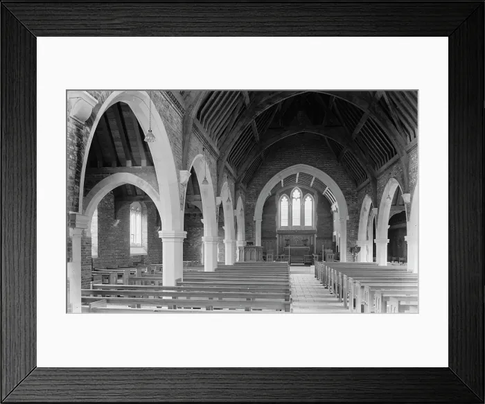 Framed Print : Interior of a Church Framed Print : Interior of a Church