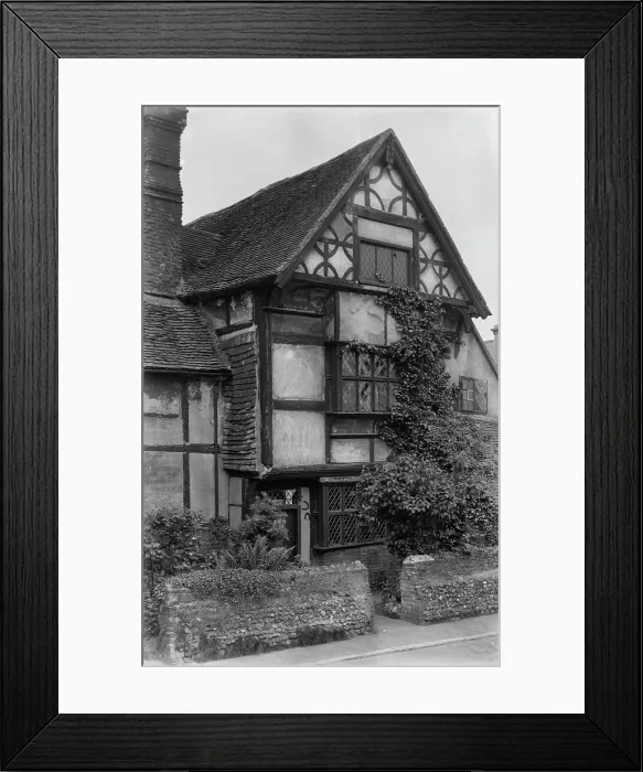 Framed Print : Charming Historic House Framed Print : Charming Historic House