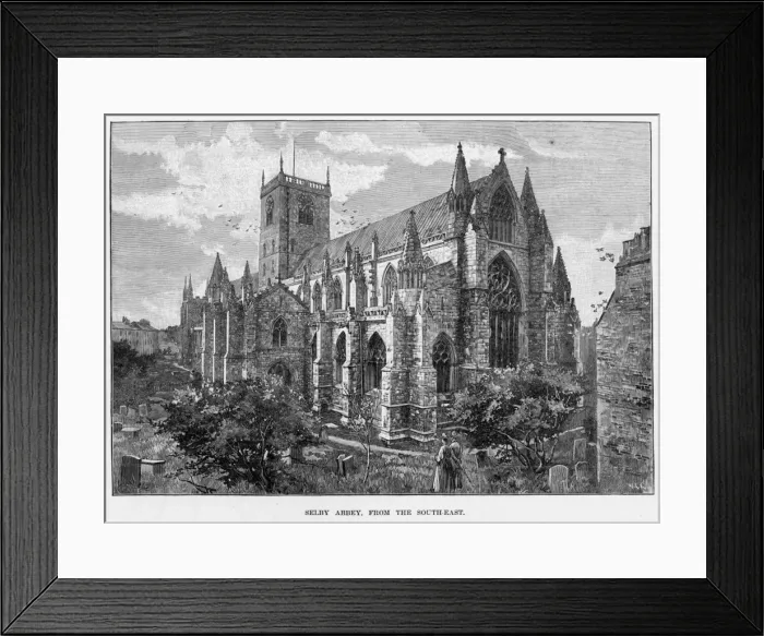 Framed Print : Selby Abbey, Yorkshire Framed Print : Selby Abbey, Yorkshire