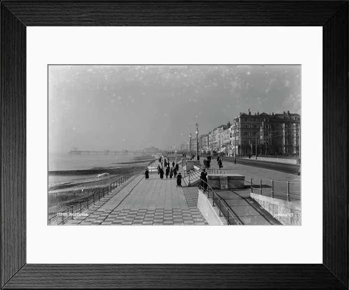 Framed Print : Hastings Seafront in Historical Context Framed Print : Hastings Seafront in Historical Context