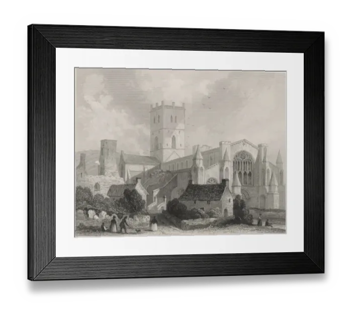 Framed Print : St Davids Cathedral, Wales Framed Print : St Davids Cathedral, Wales