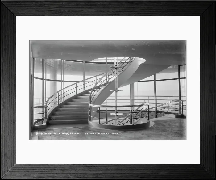 Framed Print : Interior of the De La Warr Pavilion