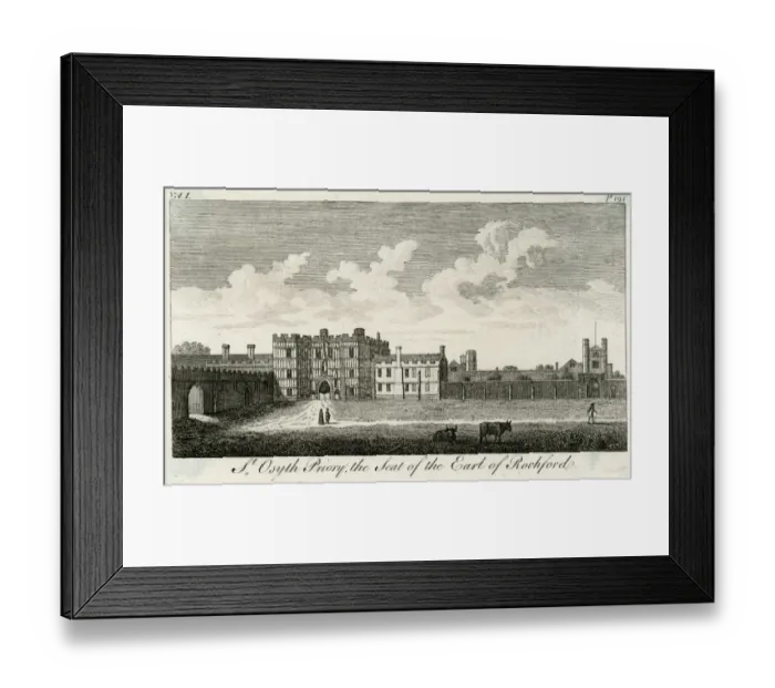 Framed Print : St Osyths Priory, Essex Framed Print : St Osyths Priory, Essex