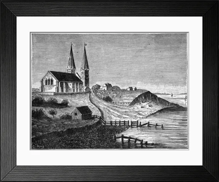 Framed Print : Reculver, Kent Framed Print : Reculver, Kent