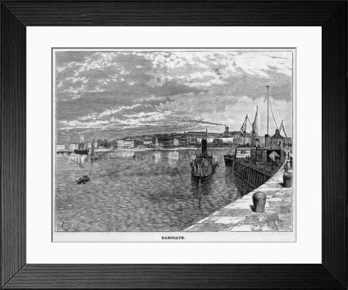 Framed Print : Ramsgate, Kent Framed Print : Ramsgate, Kent
