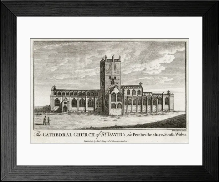 Framed Print : St Davids Cathedral, Wales Framed Print : St Davids Cathedral, Wales