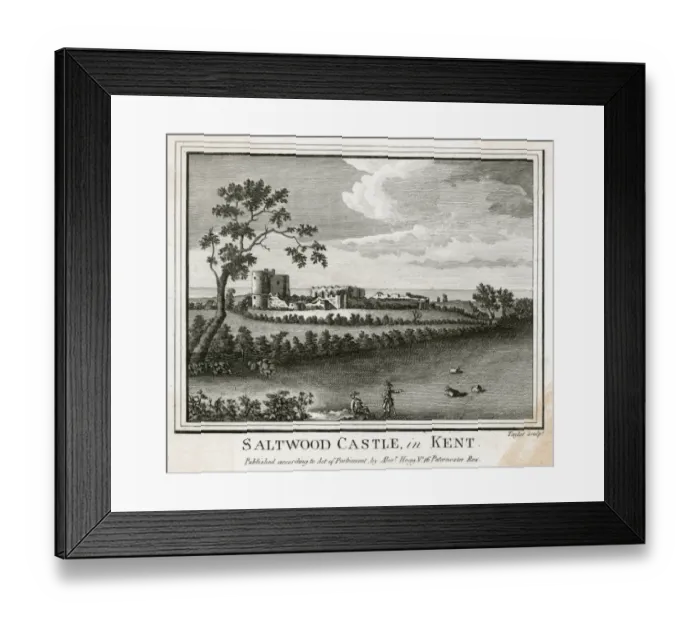 Framed Print : Saltwood Castle, Kent Framed Print : Saltwood Castle, Kent