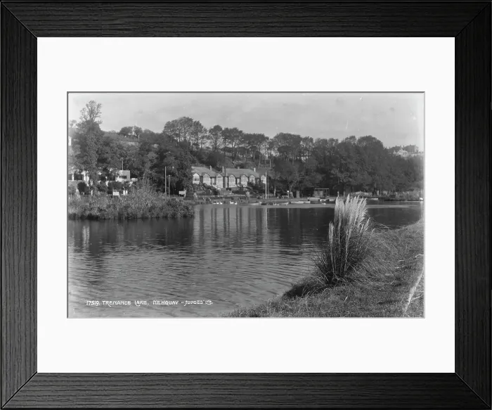 Framed Print : Tranquil Scene at Tremance Lake Framed Print : Tranquil Scene at Tremance Lake