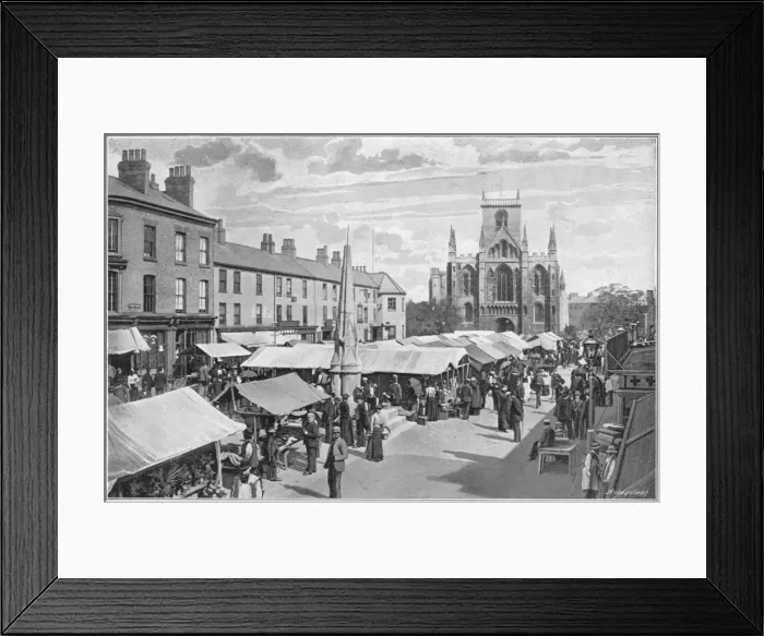 Framed Print : Selby, Yorkshire Framed Print : Selby, Yorkshire