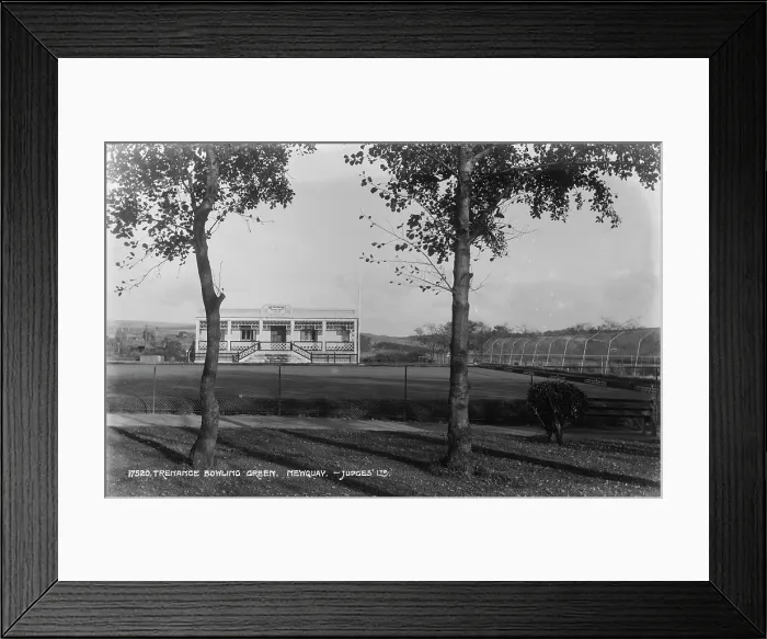 Framed Print : Tremance Bowling Green Framed Print : Tremance Bowling Green