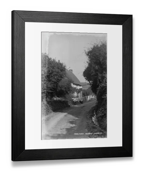Framed Print : A Quiet Lane in Porth, Newquay Framed Print : A Quiet Lane in Porth, Newquay