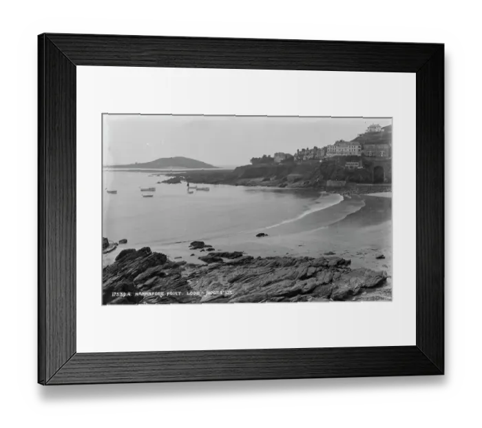 Framed Print : Hannafore Point, Looe Framed Print : Hannafore Point, Looe