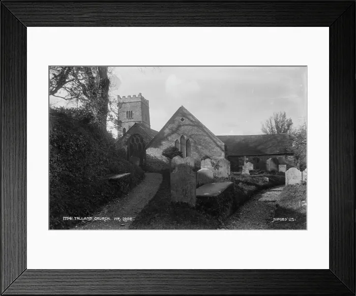 Framed Print : Talland Church Framed Print : Talland Church