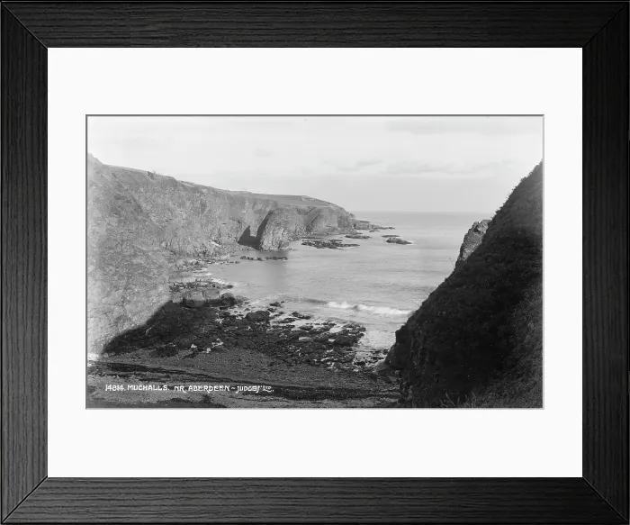 Framed Print : Coastal View at Muchalls Framed Print : Coastal View at Muchalls