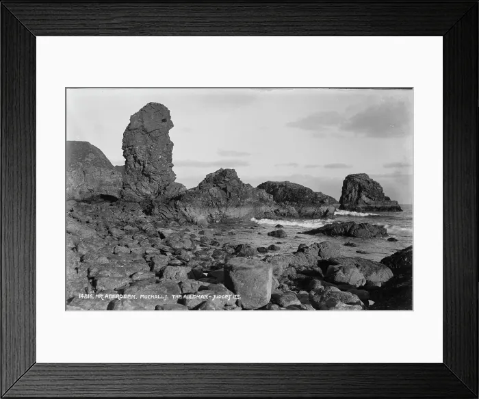 Framed Print : Coastal Rock Formations Near Aberdeen Framed Print : Coastal Rock Formations Near Aberdeen