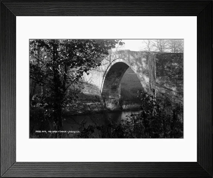 Framed Print : Old Brig O'Doon Framed Print : Old Brig O'Doon