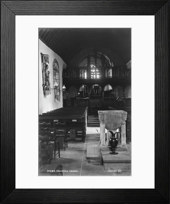 Framed Print : Interior of Grampock Church Framed Print : Interior of Grampock Church