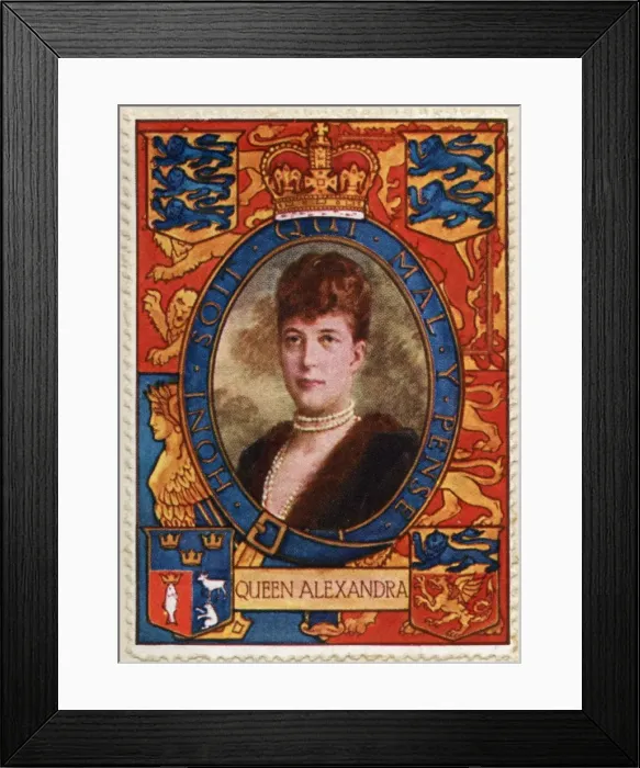 Framed Print : Alexandra / Stamp Framed Print : Alexandra / Stamp
