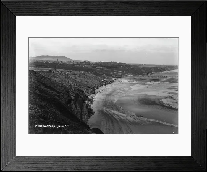 Framed Print : Scenic View of Saltburn Beach Framed Print : Scenic View of Saltburn Beach