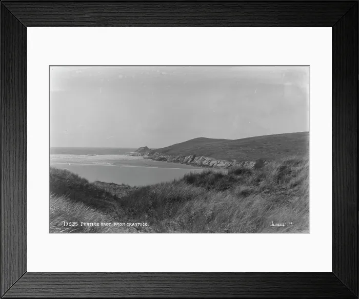 Framed Print : Pentire East from Crantock Framed Print : Pentire East from Crantock
