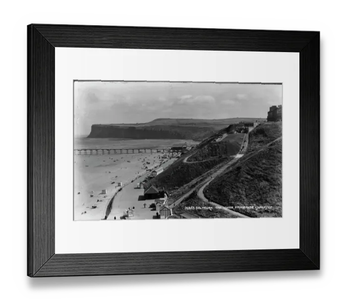 Framed Print : Saltburn: The Lower Promenade Framed Print : Saltburn: The Lower Promenade