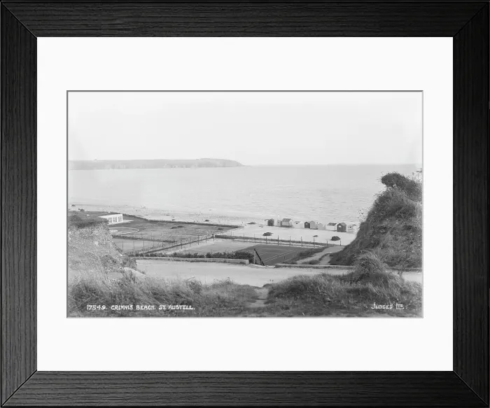 Framed Print : Crinnis Beach, St Austell Framed Print : Crinnis Beach, St Austell