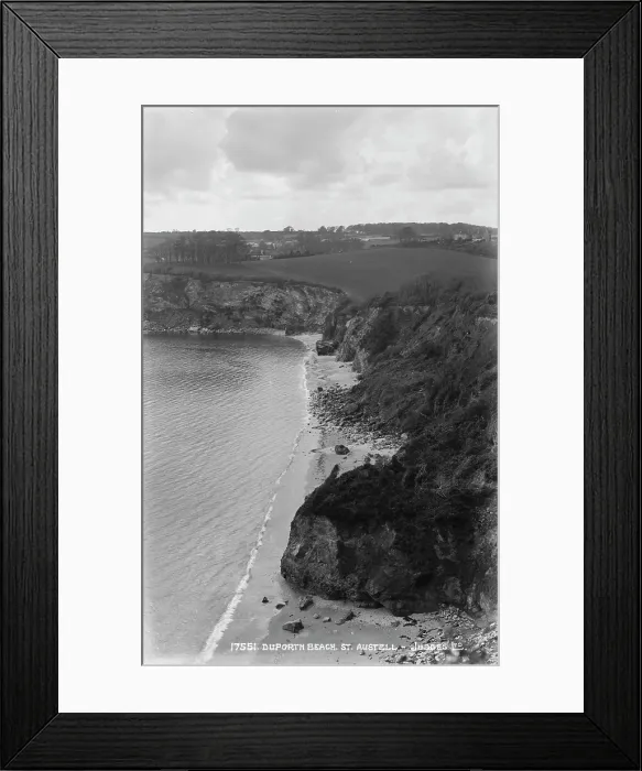 Framed Print : Duporth Beach, St. Austell Framed Print : Duporth Beach, St. Austell