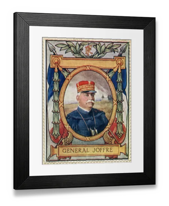 Framed Print : General Joffre / Stamp Framed Print : General Joffre / Stamp