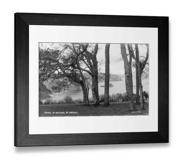 Framed Print : Scenic View at Duporth, St. Austell Framed Print : Scenic View at Duporth, St. Austell