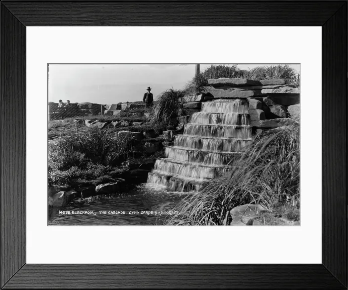 Framed Print : The Cascade at Gynn Gardens