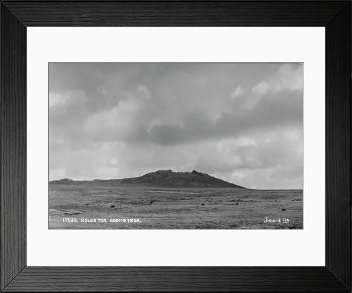 Framed Print : Rough Tor on Bodmin Moor Framed Print : Rough Tor on Bodmin Moor