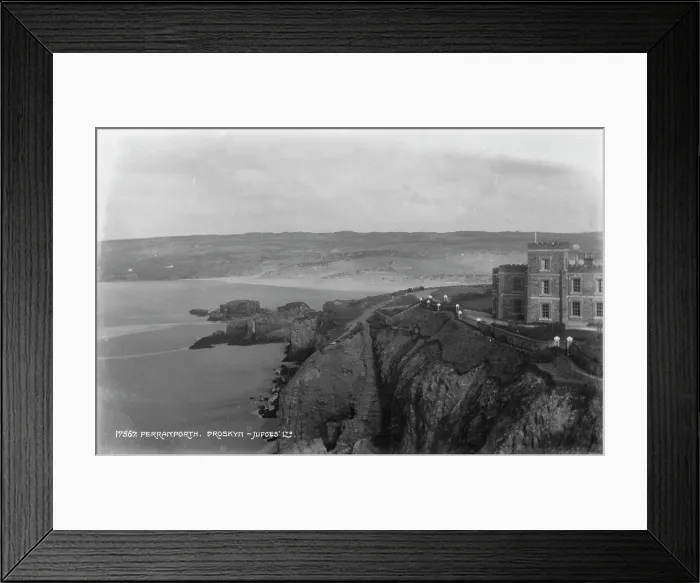 Framed Print : Scenic View of Perrantforth, Droskyn Framed Print : Scenic View of Perrantforth, Droskyn