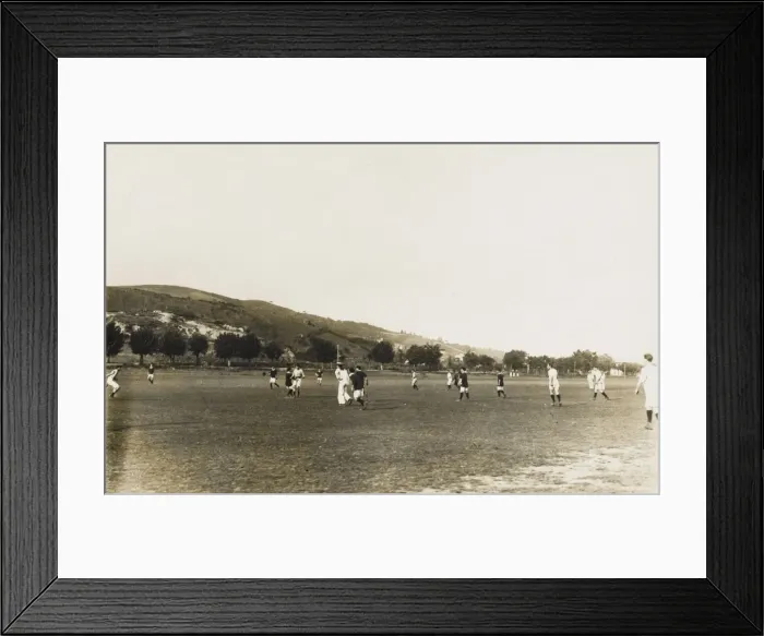 Framed Print : Cricket & Football Ground, Raijak, India Framed Print : Cricket & Football Ground, Raijak, India