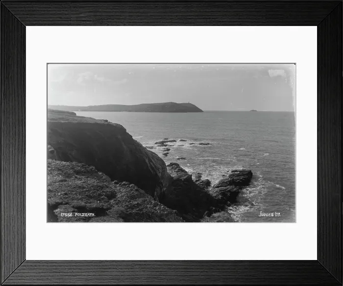 Framed Print : Coastal View of Polzeath Framed Print : Coastal View of Polzeath