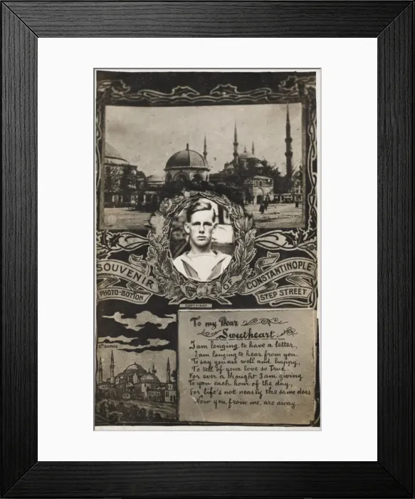 Framed Print : Personalised postcard to send home from Turkey Framed Print : Personalised postcard to send home from Turkey