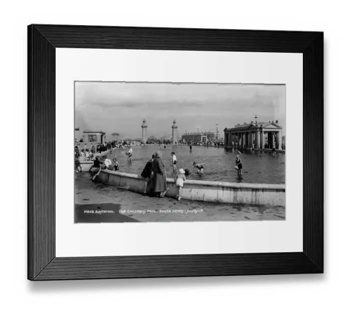 Framed Print : The Children's Pool, South Shore Framed Print : The Children's Pool, South Shore
