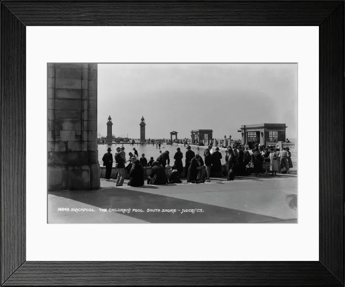 Framed Print : The Children's Pool, South Shore Framed Print : The Children's Pool, South Shore