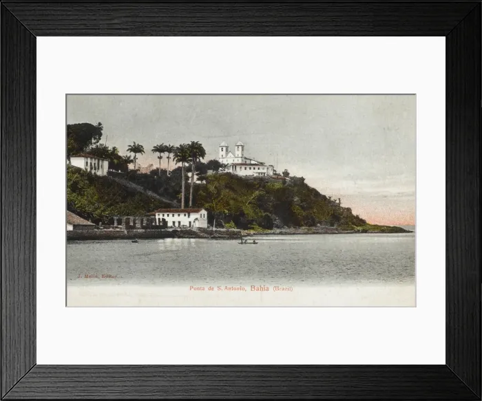 Framed Print : Brazil - Bahia - Ponta de S. Antonio Framed Print : Brazil - Bahia - Ponta de S. Antonio