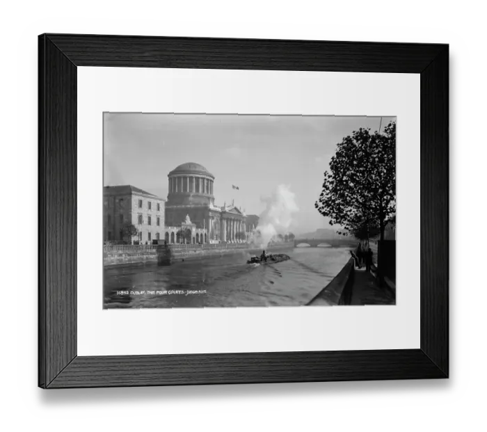 Framed Print : The Four Courts, Dublin Framed Print : The Four Courts, Dublin
